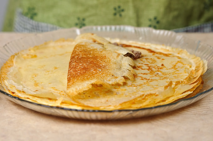 Meat Blintzes and Easy Crepe Recipe