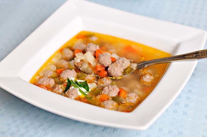 Pearl Meatball Soup Recipe