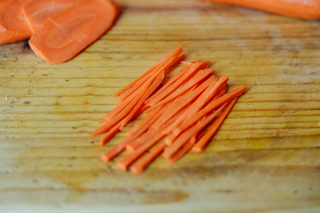 How To Julienne Vegetables, Knife Skills