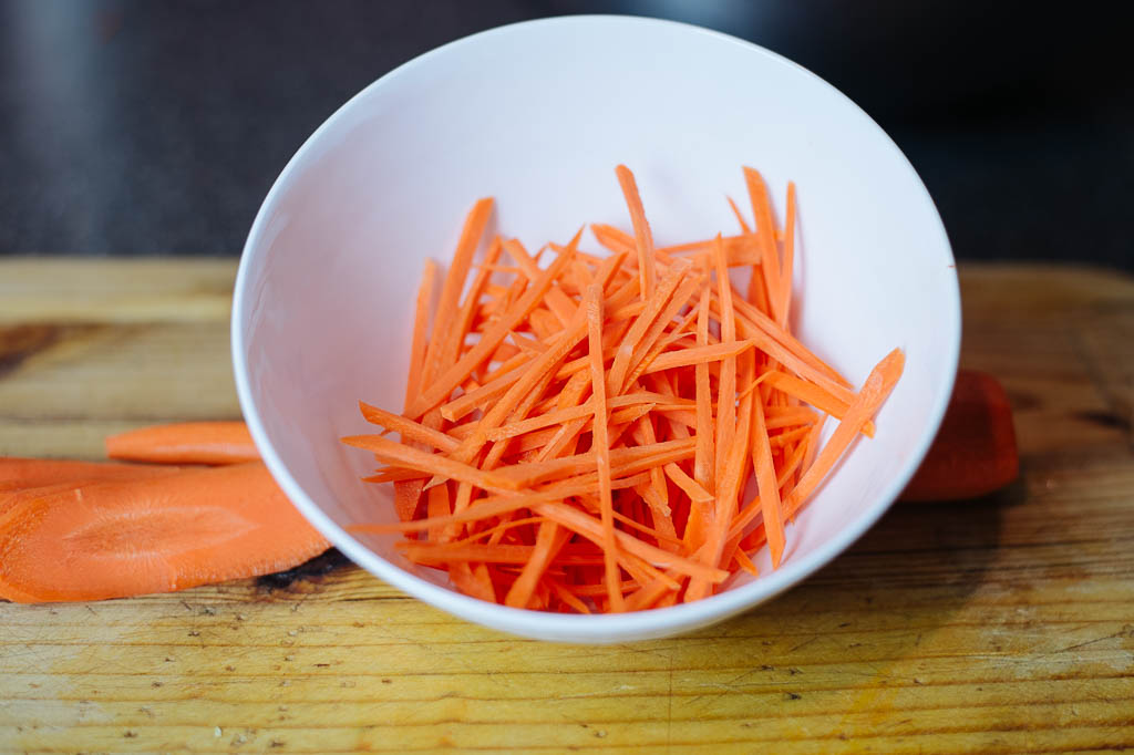 How To - cut fruit and veg into matchsticks 