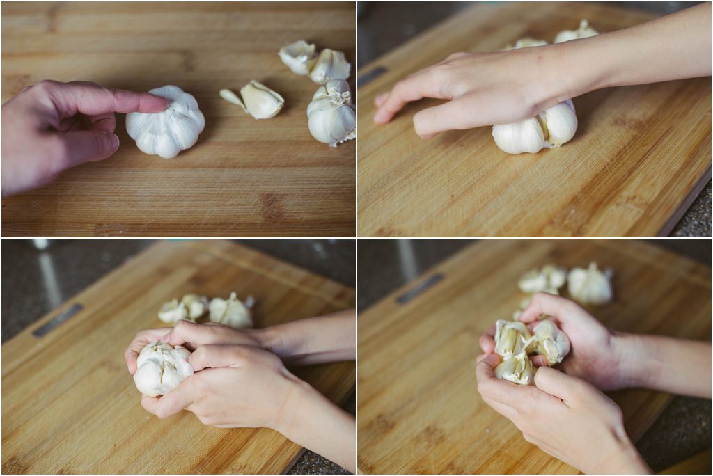 How to Peel Garlic Easily - Eating on a Dime